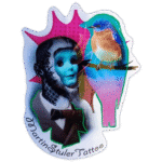 Martin Stuler Tattoo wanted street sticker