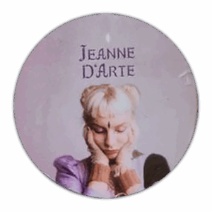 Jeanne D'Arte wanted street sticker