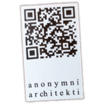Anonimí Architekti wanted street sticker