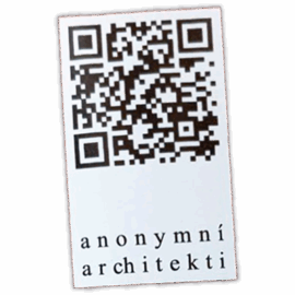 Anonimí Architekti wanted street sticker