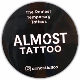 Almost Tattoo wante street sticker