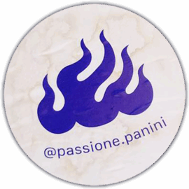 Passione Panini wanted street sticker