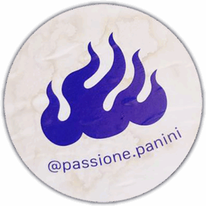 Passione Panini wanted street sticker