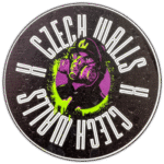 Czech Walls wanted street sticker