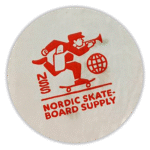 Nordic Skateboard supply wanted street sticker