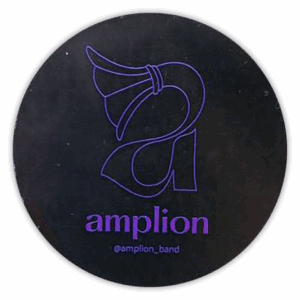 Amplion band wanted street sticker