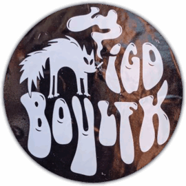 Igo Boulfk wanted street sticker