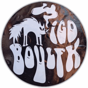 Igo Boulfk wanted street sticker