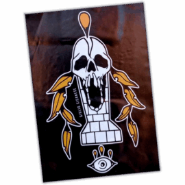 Giulio Cicanese wanted street sticker