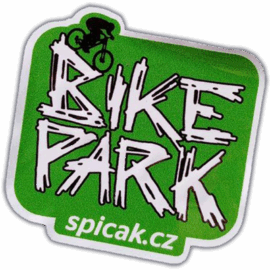 Bikepark Spicak wanted street sticker