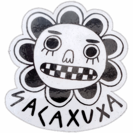 Sacaxuxa wanted street sticker