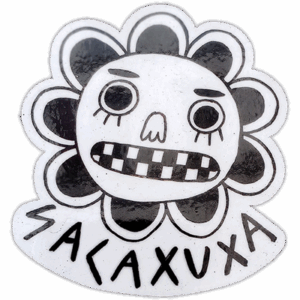 Sacaxuxa wanted street sticker