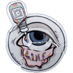 L.I.M.E wanted street sticker