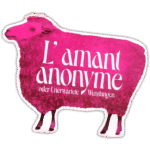L'amant anonyme wanted street sticker