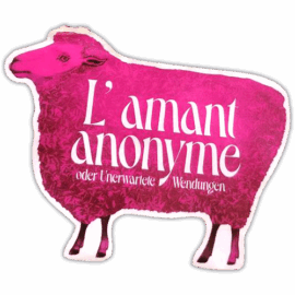 L'amant anonyme wanted street sticker