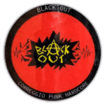 Black out wanted street sticker