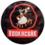 Vodkacsák wanted street sticker