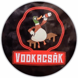 Vodkacsák wanted street sticker