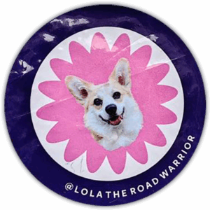 Lola wanted street sticker