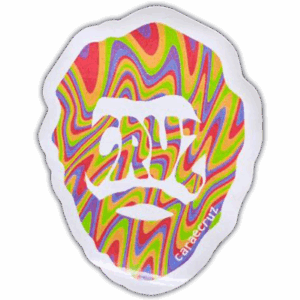 Caraecruz wanted street sticker