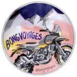 Bongvoyages wanted street sticker