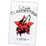 Casa Clandestina wanted street sticker