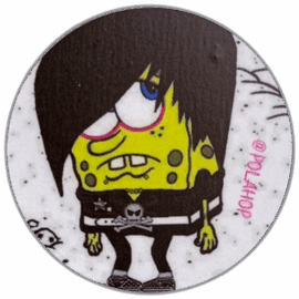 Polahop wanted street sticker