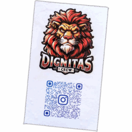Dignitas Crew wanted street sticker