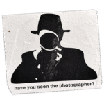 The Photographer wanted street sticker