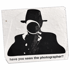 The Photographer wanted street sticker