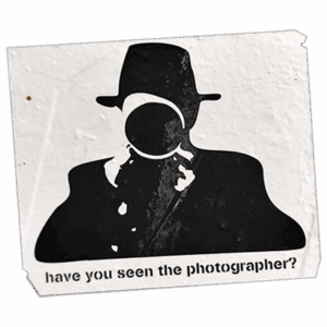 The Photographer wanted street sticker