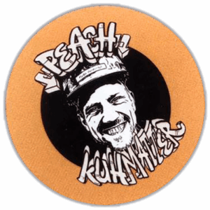 Peach Kuhmatter wanted street sticker
