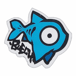Bueck wanted street sticker