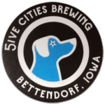 5ive cities brewing wanted street sticker