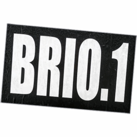 BRIO.1 wanted street sticker