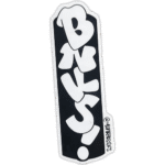 Bowler Stufs wanted street sticker