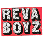 Reva Boyz wanted street sticker