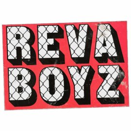 Reva Boyz wanted street sticker