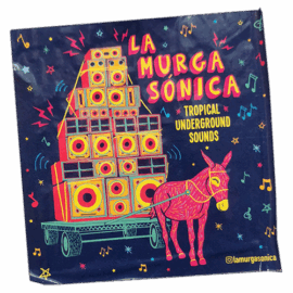 La Murga Sonica wanted street sticker