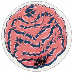 "Meaysm" wanted street sticker