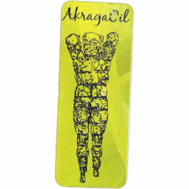 Akraga Oil wanted street sticker