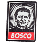 Bosco wanted street sticker
