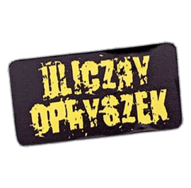 Uliczny Opryszek wanted street sticker