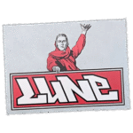 Lune wanted street sticker