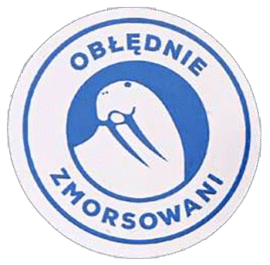 Obłędnie Zmorsowani wanted street sticker