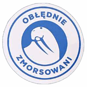 Obłędnie Zmorsowani wanted street sticker