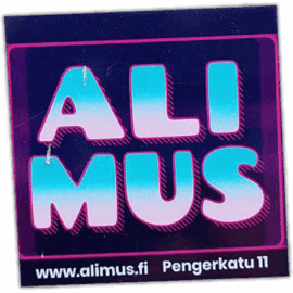 Alimus wanted street sticker