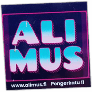 Alimus wanted street sticker