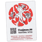 Sajmon.ttt wanted street sticker spotted on Snezka