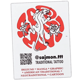 Sajmon.ttt wanted street sticker spotted on Snezka